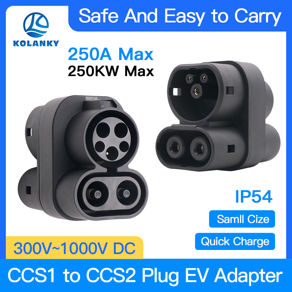 Ccs2 To Ccs1 Fast Charge Adapter 250Kw - Адаптер зарядного устройства CCS1 к CCS2
