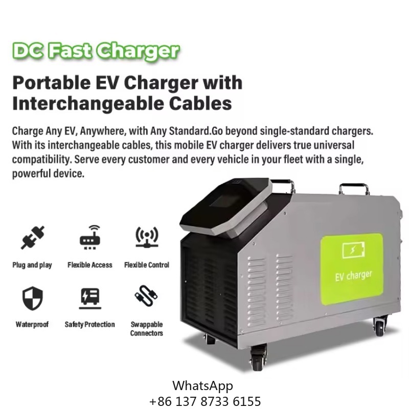 Портативная быстрая зарядная с – обзор и цена Portable Dc Fast Charger 20Kw Ccs2